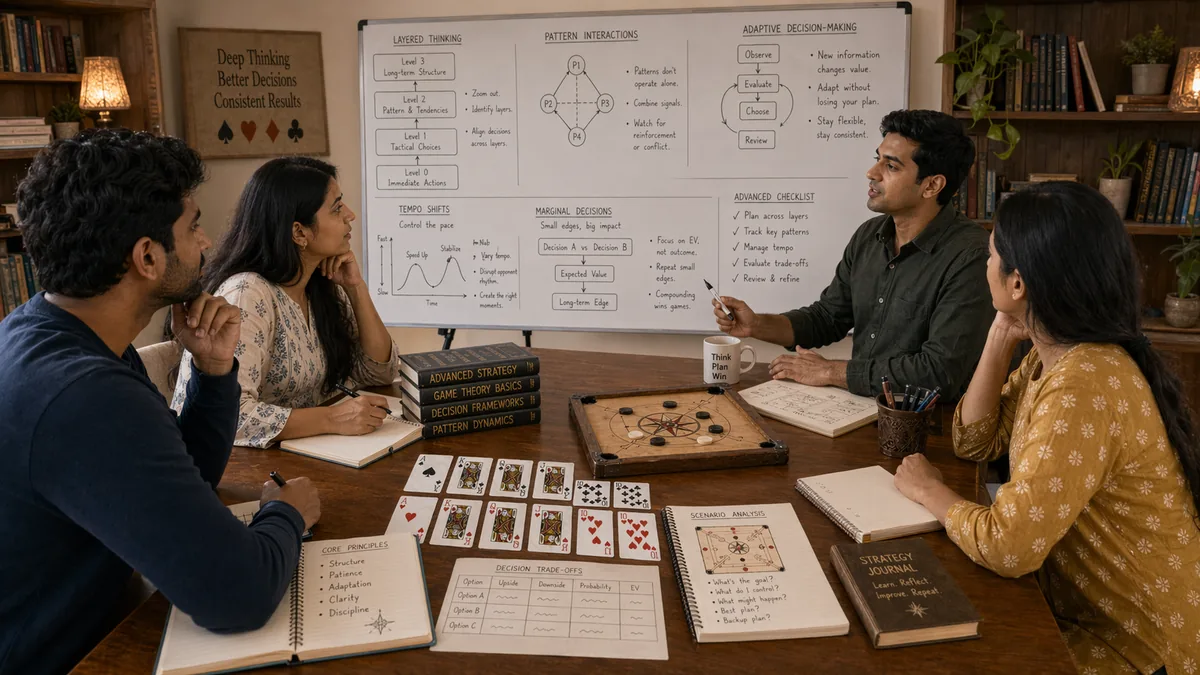 Desi game advanced concepts educational illustration