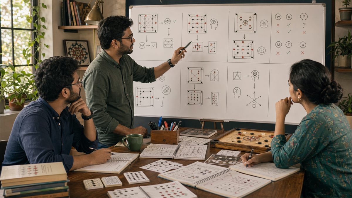 Analyzing and learning from common mistakes in Indian games