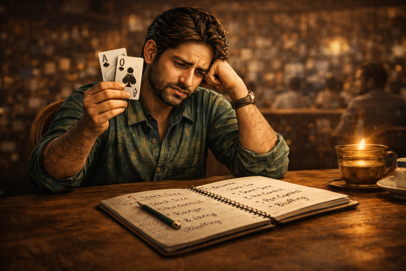 Advanced Teen Patti strategy concepts showing strategic thinking and decision-making